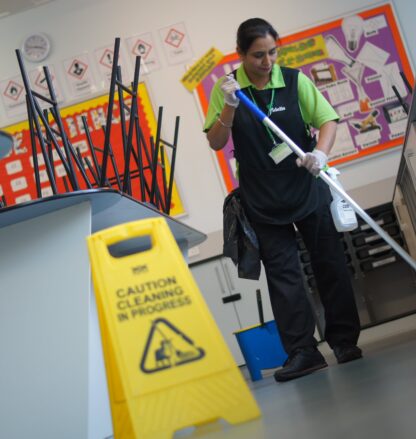 school cleaning contract