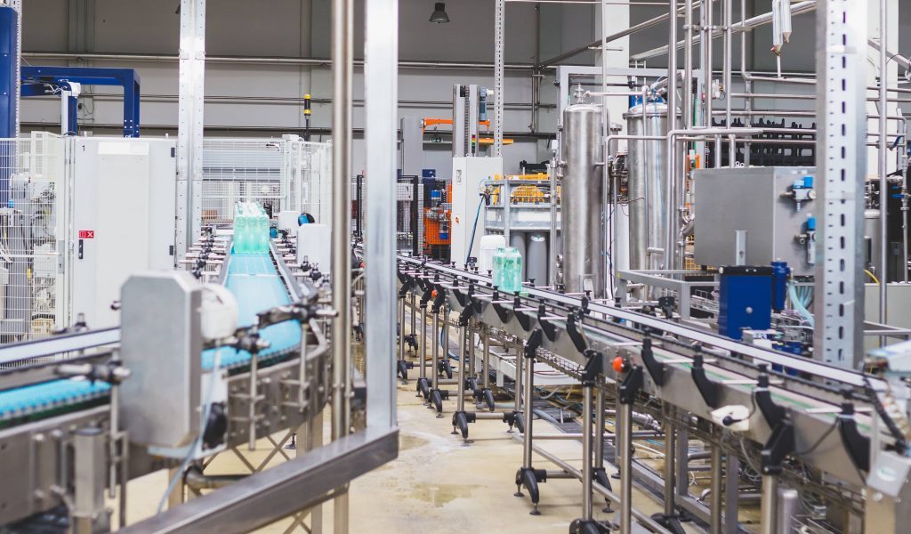 Industrial Manufacturing Lines require professional cleaning and waste management